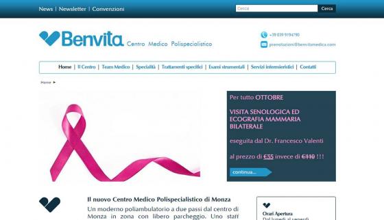 CentroMedico Benvita Monza - Home page